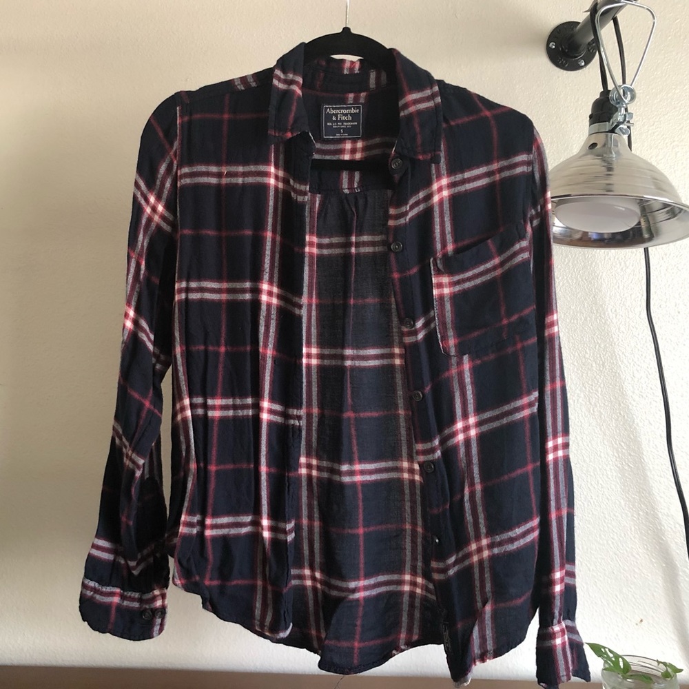 A&F Plaid Soft Flannel